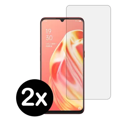 Zdjęcie produktu dla Ochraniacz ekranu Smartphonica do Oppo A91 wykonany ze szkła - 2 sztuki