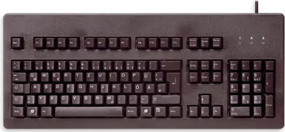 Zdjęcie produktu dla CHERRY G80-3000, Pełnowymiarowy (100%), Przewodowa, USB + PS/2, Czarny