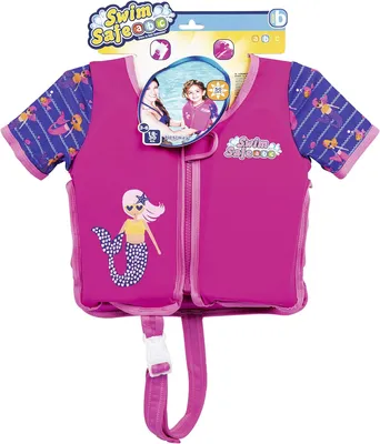 Produktbild von Bestway 32147, Blau, Orange, Pink, Weiß, Schwimmweste, Abbildung, 3 Jahr(e), Junge/Mädchen, 30 kg