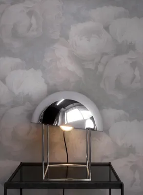 Produktbild von NEWROOM Tapete Rosa Vliestapete Blumen - Vintage Floral Weiß Grau Rosen Blätter Blumentapete 3D Optik Rosentapete