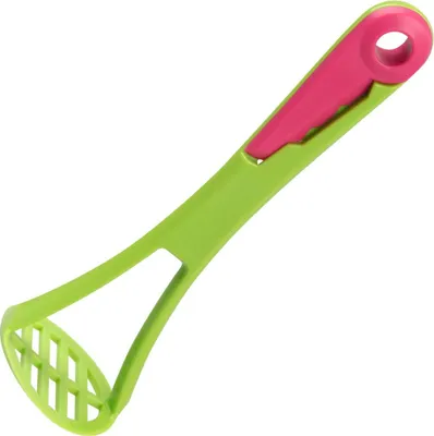 Produktbild von Fackelmann Avocadowerkzeug 4in1 TROPICAL, mit nur einem Helfer zur perfekten Guacamole, Küchenutensil zum Entkernen (Farbe: Grün/Koralle)