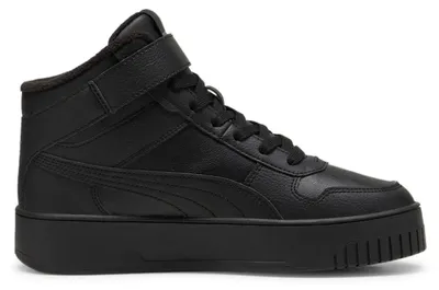 Produktbild von Puma Carina Street Mid WTR Black-Black-Silver Größe EU 40,5