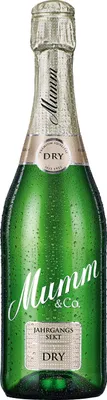 Produktbild von Mumm & Co. Jahrgangssekt Dry | 11,5 % vol | 0,75 l