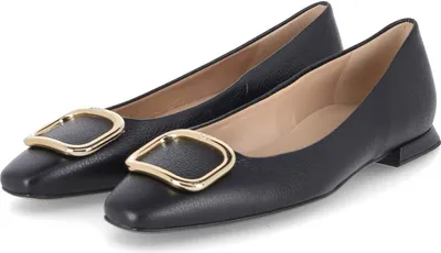 Produktbild von Högl Damen Ballerinas Schwarz Glattleder Größe: 41