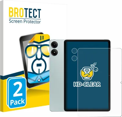 Produktbild von 2x Für Xiaomi Redmi Pad Pro (Display+Kamera) Schutzfolie BROTECT Displayschutz Display Schutz Folie Klar Transparent