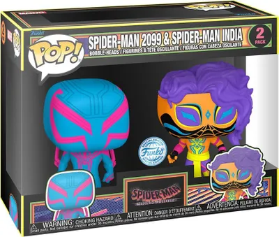 Produktbild von Spider-Man 2099 & Spider-Man India Actionfiguren, 2er-Pack