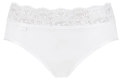 Produktbild von sloggi Damen Midislip Romance - WHITE - Größe 48