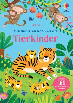 Produktbild von Mein Immer-wieder-Stickerbuch: Tierkinder