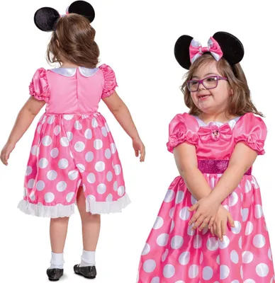 Produktbild von Minnie Mouse Karnevalskostüm 109-123 cm angepasst für Kinder mit Behinderungen
