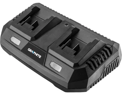 Immagine prodotto di Caricabatterie doppio GRAPHITE per batterie Energy+