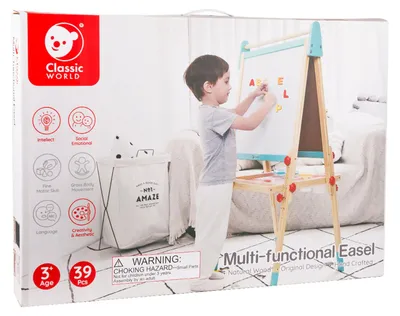 Immagine prodotto di Classic World 2W1 Lavagna magnetica multifunzione
