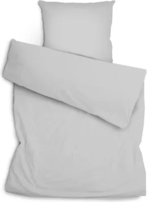 Produktbild von Amilian 2-tlg Set: Bettwäsche 135x200, Kissenbezug: 80x80 cm, 100% Baumwolle, mit Hotelverschluß: weiche Flauschige Bettbezüge, Kopfkissenbezug