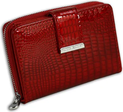 Image de Jennifer Jones Portefeuille Femme Cuir rouge Protection RFID OPJ711R