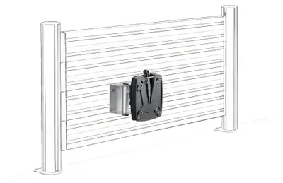 Produktbild von Novus TSS-Tragschlitten SlatWall Monitorhalter bis ca. 10 kg