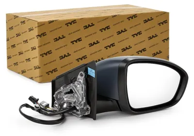 Produktbild von TYC 328-0271 Außenspiegel Seitenspiegel Rechts für RENAULT Megane IV Grandtour (K9A/M/N) Konvex Beheizt Grundiert