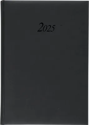 Produktbild von Wochenplaner 2025 / Buchkalender / Größe: 17,2x24cm / Farbe: schwarz