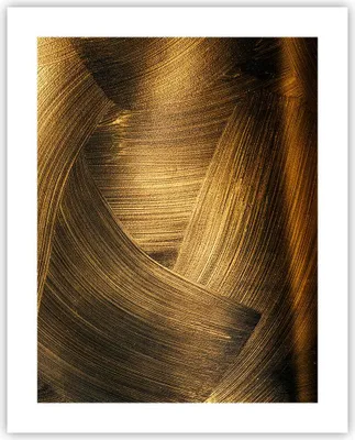 Produktbild von Poster - Poster ohne Rahmen - Abstraktion Gold Textur - 40x50 cm - Wand Bild - Wanddeko - Wandbilder - Kunstposter - Wandposter - Bilder - Kunstdruck - Wanddekoration - Wandbild - P2XPA40x50-4477