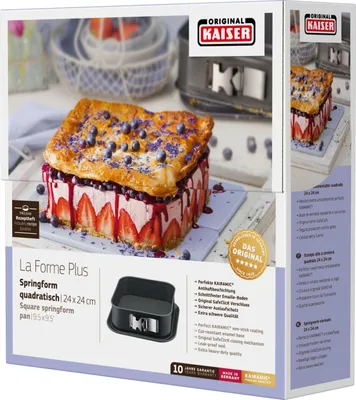 Immagine prodotto di Teglia KAISER La Forme Plus 24x24x8cm nero quadrato