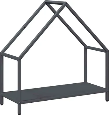 Produktbild von vidaXL Brennholzregal Anthrazit 60x25x60 cm Kaltgewalzter Stahl