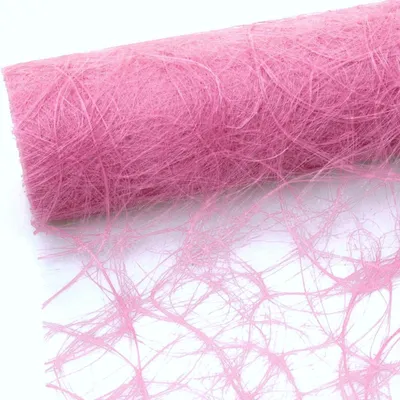 Produktbild von Sizoweb Tischläufer - rosa - 30cm  - 25m + 100 Dekodiamanten 64 014-R 300 D