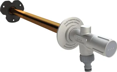 Obrázok produktu pre Kemper FROSTI Mrazuvzdorná vonkajšia armatúra, stavebná sada 150–415 mm, rukoväť DN15, 1 ks.