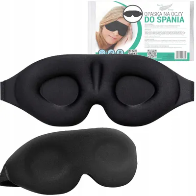 Zdjęcie produktu dla Opaska, maska na oczy 3D do spania, podróży Medi Sleep