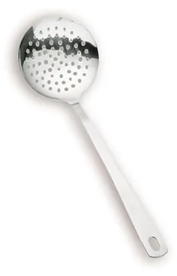 Edelstahl-Schaumlöffel, 1 Liter, silber, spülmaschinengeeignet