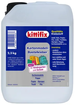 Produktbild von Kittifix Kartonmodellbau - Bastelkleber 2500g mit Auslasshahn