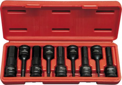Produktbild von Projahn 1/2 Schlag Stecknuss Innen-6kant Satz 4 - 19 mm