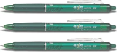 Produktbild von Frixion Clicker 0.7 grün - 3er-Set