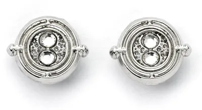 Productafbeelding van Harry Potter oorbellen, Tijdmachine (zilverkleurig)