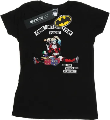 Produktbild von DC Comics - "Come Out And Play" T-Shirt für Damen BI10872 (XL) (Schwarz)