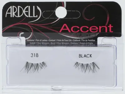 Image de Ardell Demi-cils 318 Noir - Clin d'œil naturel