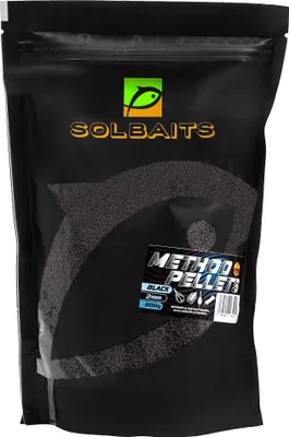 Obrázek produktu pro Solbaits Method pelety Black 2mm 800g