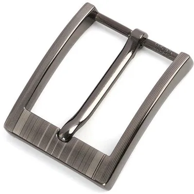Produktbild von Gürtelschnalle für Herren, 40 mm, Schnappverschlusskopf, quadratischer Ersatz mit Einzelzahn, 4 cm, für Männer und Zubehör