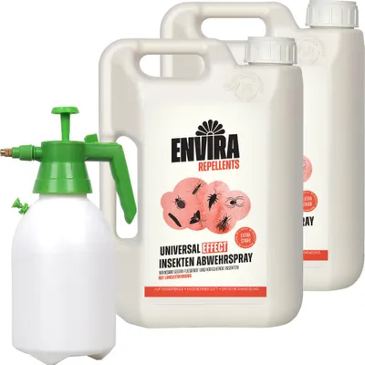 Produktbild von Envira Universal Effect Insekten Abwehrspray 2x2L mit Drucksprüher