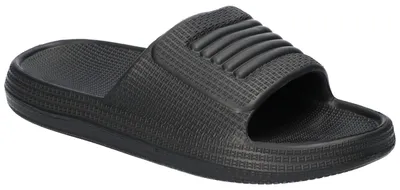 Produktbild von American Club NH197, Damen Pantoletten leicht Badeschuhe Schaumstoff rutschhemmend bequem, Schwarz 41