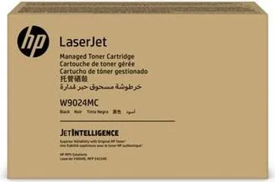 Zdjęcie produktu dla HP W9024MC Wysokowydajny czarny zarządzany oryginalny wkład z tonerem LaserJet - KONTRAKT (11 500 stron)