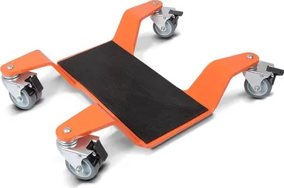 Image de Mover II 400 kg - Aide à la manœuvre pour moto pour béquille centrale Orange Rangi