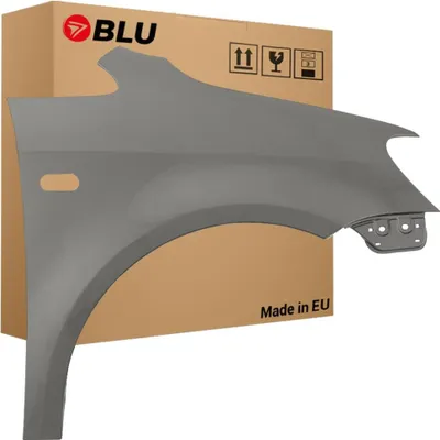 Image de BLU Aile Compatible avec VW Volkswagen Caddy III 3 2K LIFT LH7W Droite Grau NaturGrau | 2010-2015 | Avant | Peint| Prêt à Monter | Acier