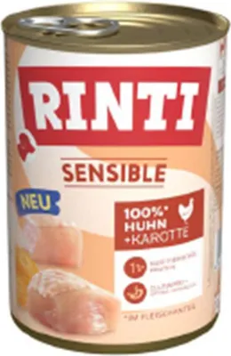 Produktbild von Rinti - Sensible 6x400g  |  Huhn & Karotte