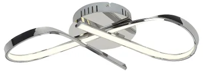 Produktbild von Rabalux 2187 Deckenleuchte Aniela, 20W, 4000K, 1600lm, silber, neutralweiß, 45cm