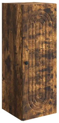 Produktbild von vidaXL Wandschrank Geräucherte Eiche 33 x 34,5 x 90 cm Holzwerkstoff