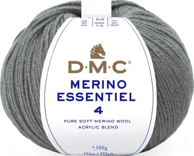 Image de DMC Merino Essentiel-4 – fil Aran haut de gamme composé à 50 % de Laine et à 50 % d'acrylique, 8149, (couleur 891)