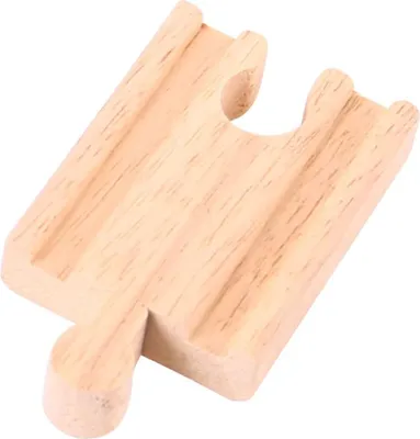 Produktbild von BigJigs Holz Eisenbahn Mini Schiene M/F - Erweiterung Spielzeug Set