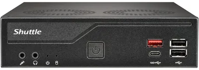Produktbild von XPC slim DH810 (schwarz, ohne Betriebssystem)