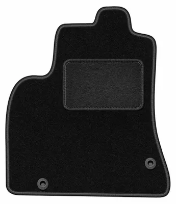 Immagine prodotto di Tappetino guidatore in moquette per Citroen Berlingo II 2008-2018 (5 posti) – 1 pezzo, nero, su misura – Wielganizator LUX