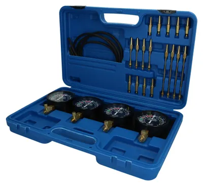 Immagine prodotto di BRILLIANT TOOLS Tester sincronizzato per carburatori con 4 orologi sincronizzati 26 pezzi - BT581200
