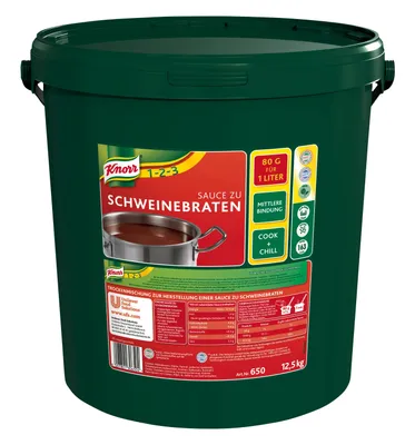 Image de Knorr Delikatess Sauce pour rôti de porc