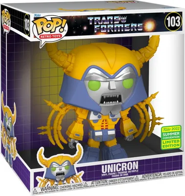 Produktbild von Transformers - Unicron 103 2022 SDCC - Funko Pop! - Vinyl Figur